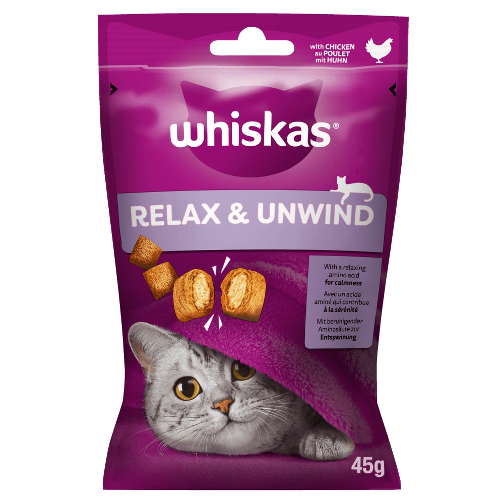 WHISKAS® Relaks i Odprężenie przysmak dla kota 45g - 1